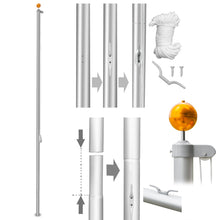 Load image into Gallery viewer, Garden Flag Poles - J and P Hats
