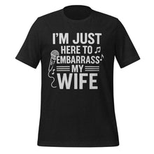 Load image into Gallery viewer, Funny Karaoke T-Shirt for Husband