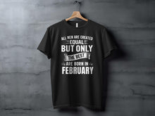 Load image into Gallery viewer, February Birthday Men's T-Shirt,