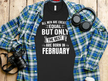 Load image into Gallery viewer, February Birthday Men's T-Shirt,
