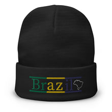 Load image into Gallery viewer, Brazil Gift :Embroidered Brazil Beanie