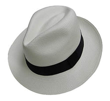 Load image into Gallery viewer, Equal Earth New Genuine Panama Hat Rolling Folding Authentic & Fairtrade - White (56cm)