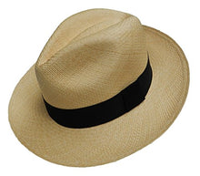 Load image into Gallery viewer, Equal Earth New Genuine Panama Hat Rolling Folding Authentic & Fair trade Natural (59cm)
