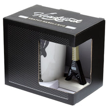 Load image into Gallery viewer, Guitar fan mug ,custom mug guitar shaped mug | j and p hats