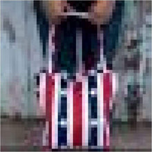 Load image into Gallery viewer, Strong Canvas Bags - Red White & Blue - J and p hats Strong Canvas Bags - Red White & Blue