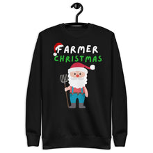 Load image into Gallery viewer, Farmer Christmas sweatshirt | j and p hats