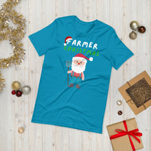 Load image into Gallery viewer, Farmer Christmas T shirt | j and p hats