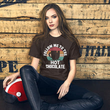 Load image into Gallery viewer, Hot Chocolate Gift custom Printed T shirt | j and p hats
