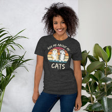 Load image into Gallery viewer, ask me about my cat shirt - j and p hats