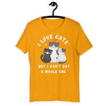 Load image into Gallery viewer, I love cats but can’t eat a whole one | j and p hats