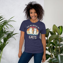 Load image into Gallery viewer, ask me about my cat shirt - j and p hats