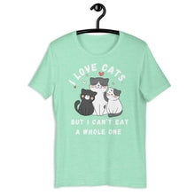 Load image into Gallery viewer, I love cats but can’t eat a whole one | j and p hats