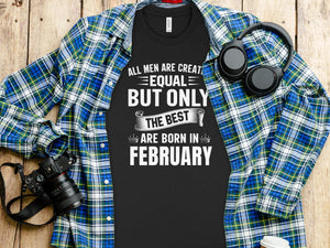 February Birthday Men's T-Shirt,