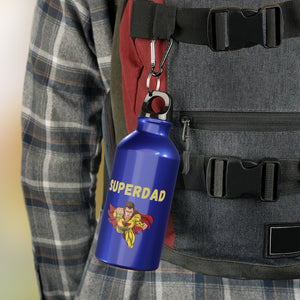 The Superdad gym water bottle