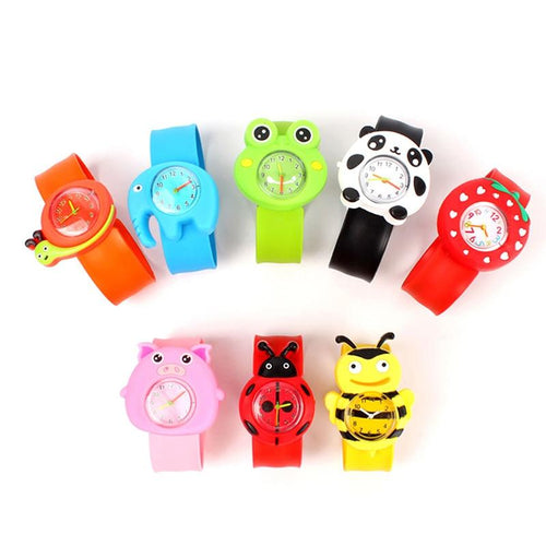 Children's First Watches 3D Cartoon Kids Snap Wrist Watches - J and p hats Children's First Watches 3D Cartoon Kids Snap Wrist Watches