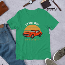 Load image into Gallery viewer, Classic Car Fan T Shirt | j and p hats