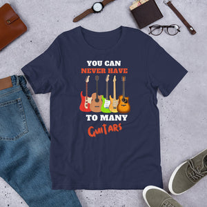 Guitars  Fan printed T Shirt | j and p hats 